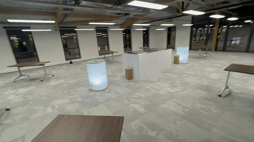 Le matériel éco-responsable de ré-emploi de l'animation fresque team building My Art Box ici à Grenoble