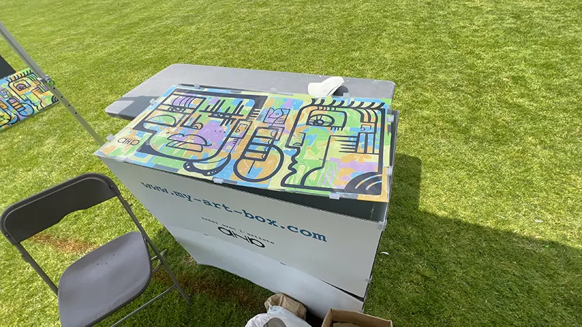 Solution de petite fresque team building à Lyon