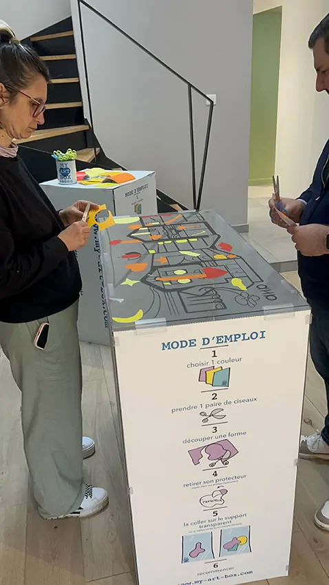 My Art Box propose du matériel éco-responsable pour team building pour architectes à Paris et disponible au même prix dans toute la France