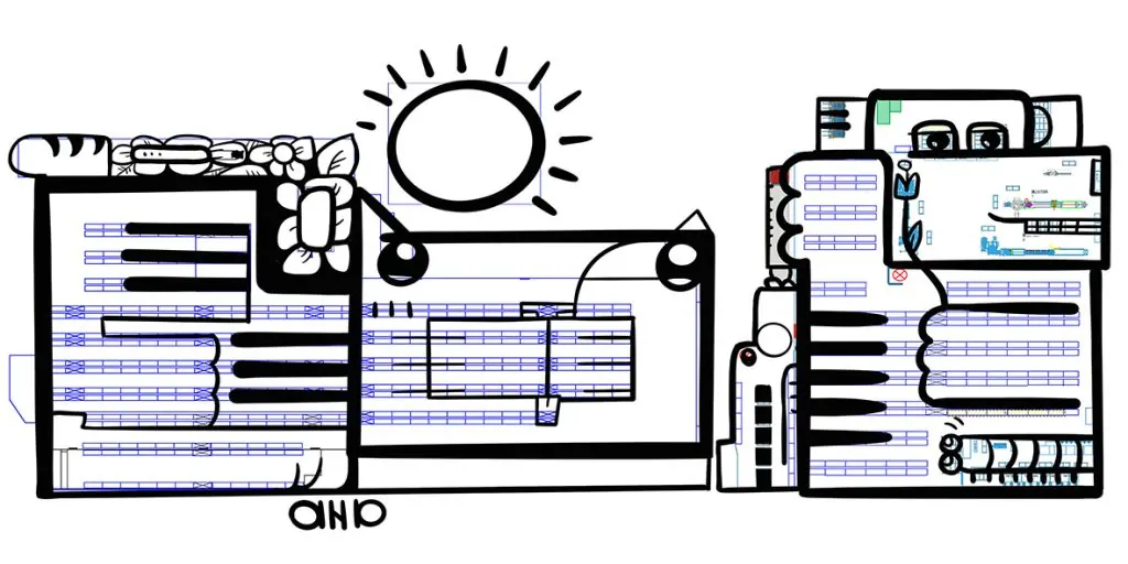 La fresque aNa imaginée pour un team building artistique à Saint Etienne pré imprimée sur un plexi recyclable 1 fois