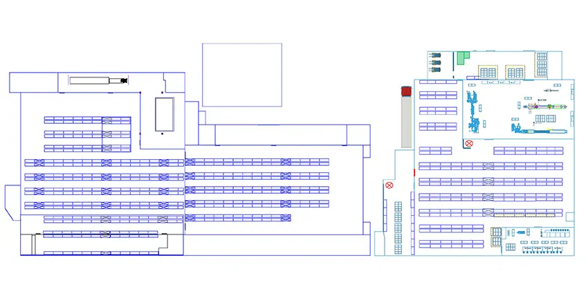 Le plan de de base à la création de la Fresque aNa pour un team building artistique à Saint Etienne animé par Christophe Chazot