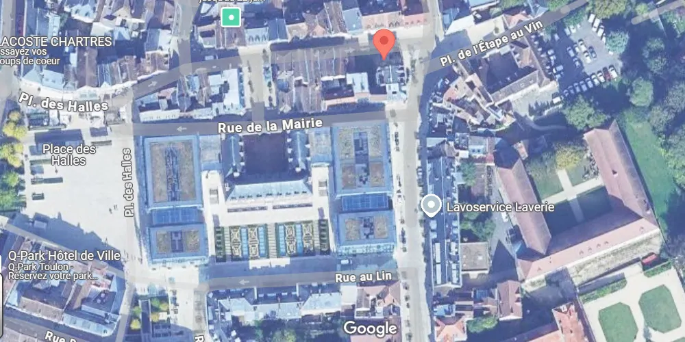 Le plan du quartier utilisé pour la création d'une fresque éco-responsable en pose de première pierre à Chartres par aNa artiste