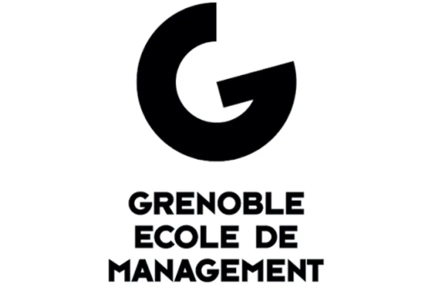 Le logo G de l'école de management de Grenoble pour la séance de travail sur comment créer un logo en équipe