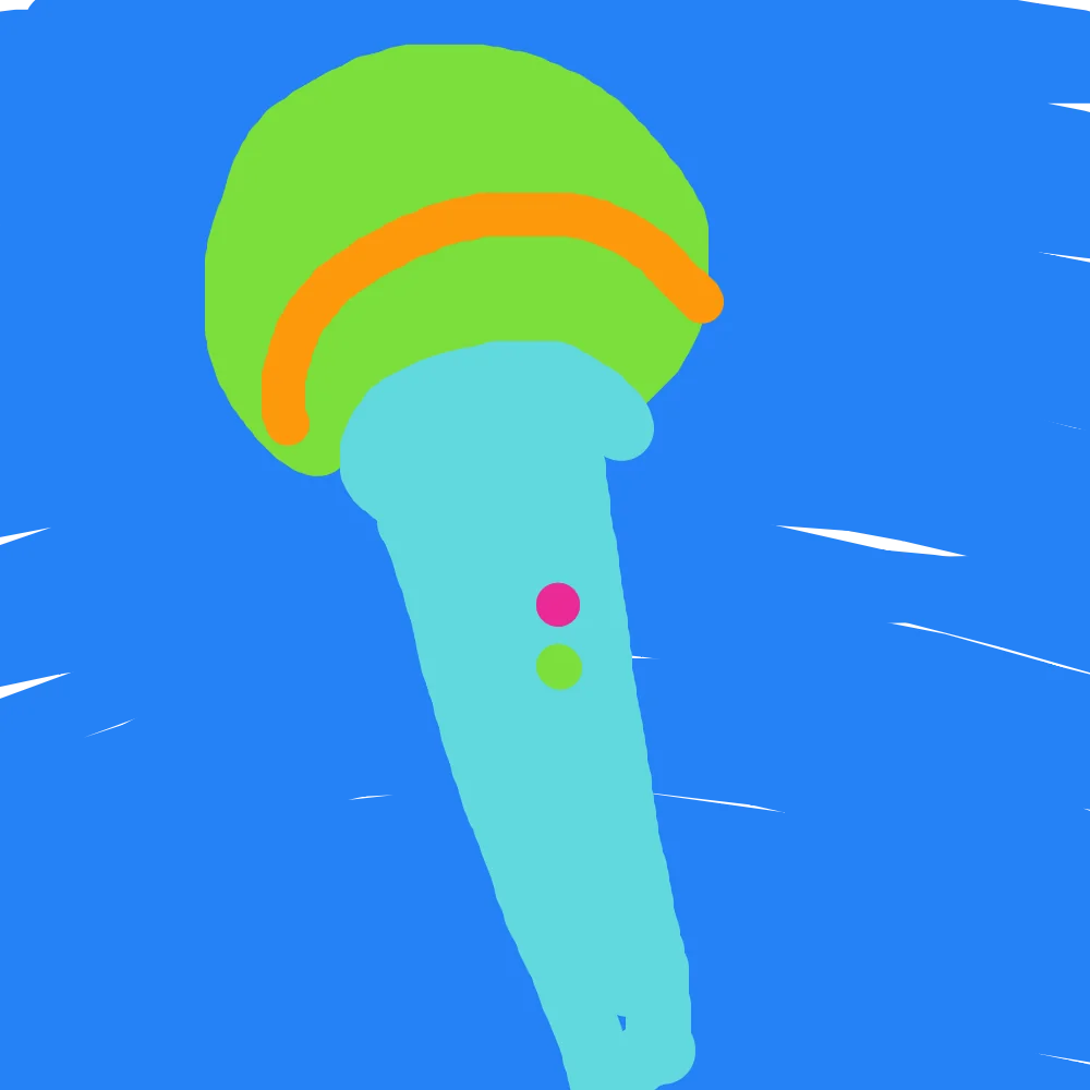 Un symbole de micro représente quelles passions te définissent comme spectacle ou chanson?