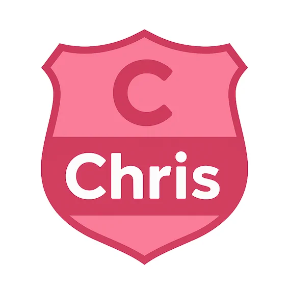 Comment créer son logo en forme de blason avec son prénom Chris?