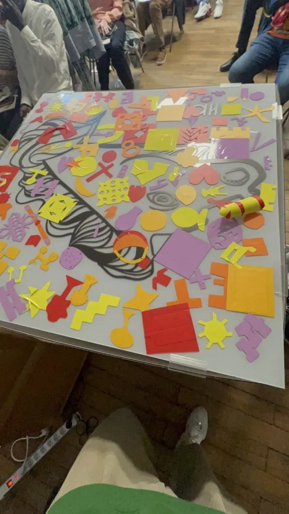 Idée de Team Building fresque en Assemblée Générale sur plexiglas à Lyon